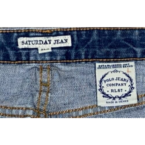Polo Ralph Lauren Straight Leg Saturday Jeans Women Size 8x29 - #RN 67437 Nice - Picture 6 of 6